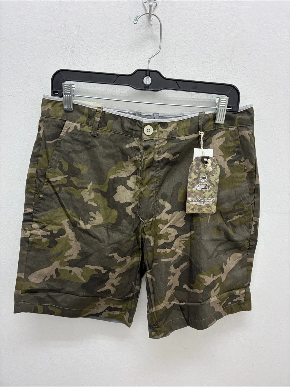 Men's Camo Swim Trunks - Green Camo